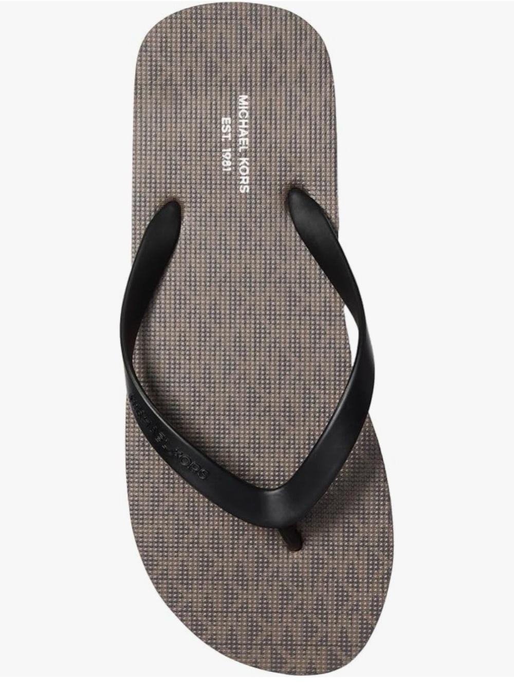 Michael Kors Men’s Travis Flip-Flop, Brown